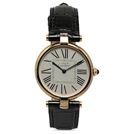 Cartier-Cartier Gold Quartz Vermeil Must de Cartier Uhr-Golden