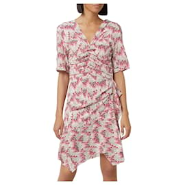 Isabel Marant-Robe imprimée rose Isabel Marant Arodie-Rose