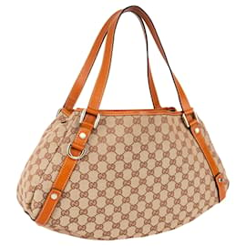 Gucci-Bolsa de compras Gucci GG Monogram Abbey-Bege