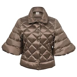 Moncler-Moncler x Mako Sakai Puffer Jacket in Brown Nylon-Brown