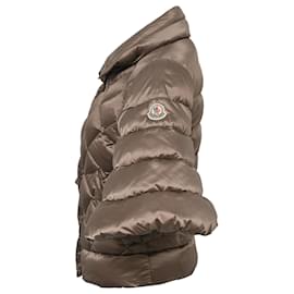 Moncler-Chaqueta acolchada Moncler x Mako Sakai de nailon marrón-Castaño