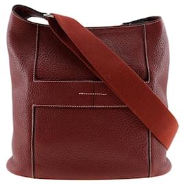 Hermès-Hermes Clemence Sac Good News Bag Umhängetasche aus Leder in gutem Zustand-Andere