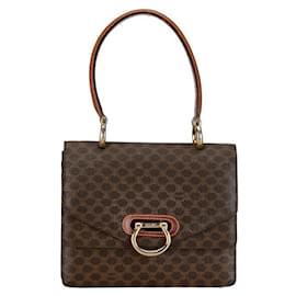 Céline-Celine Macadam Top Handle Bag Canvas Handtasche in gutem Zustand-Andere