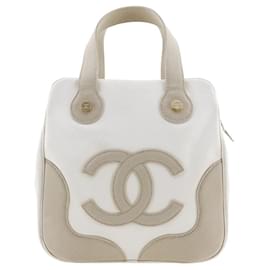 Chanel-Chanel Canvas Marshmallow Handtasche Canvas Handtasche A24227 in gutem Zustand-Andere