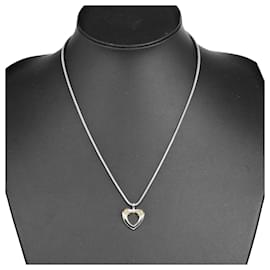 Tiffany & Co-Collar con colgante de corazón Tiffany & Co Collar de metal en excelentes condiciones-Otro