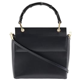 Gucci-Bolso de cuero de bambú Gucci Bolso de cuero 001 1887 en buen estado-Otro