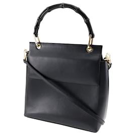 Gucci-Bolso de cuero de bambú Gucci Bolso de cuero 001 1887 en buen estado-Otro