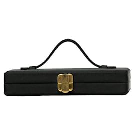 Fendi-Fendi Satin Box Handbag Bolsa de lona em bom estado-Outro