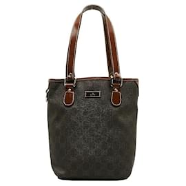 Gucci-Gucci GG Supreme Tote Bag  Canvas Handbag 189897 in Good condition-Other