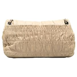 Prada-Prada Gaufre Nappa Flap Shoulder Bag  Leather Shoulder Bag B4695C in Good condition-Other