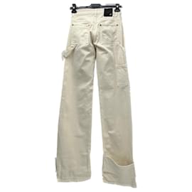 Blumarine-BLUMARINE  Trousers T.International S Cotton-Beige