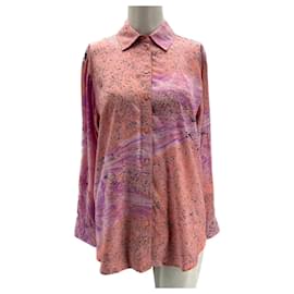 & Other Stories-Y OTRAS HISTORIAS Tops T.International XS Viscosa-Rosa