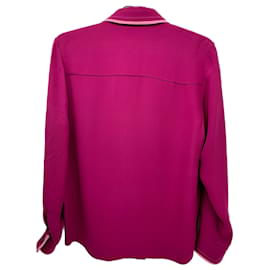 Loro Piana-LORO PIANA  Tops T.FR 40 Silk-Purple