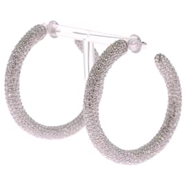 Swarovski-SWAROVSKI Boucles d'oreilles T. Métal-Blanc