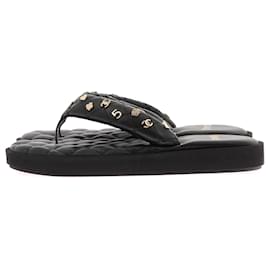 Chanel-CHANEL  Sandals T.EU 40 Leather-Black