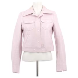 Courreges-COURREGES Vestes T.FR 40 Coton-Rose