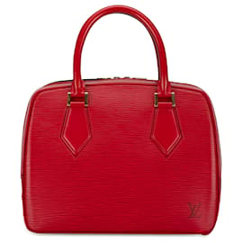 Louis Vuitton-Louis Vuitton Red Epi Sablons-Rouge