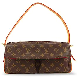 Louis Vuitton-Louis Vuitton Brown Monogramm Viva Cite MM-Braun