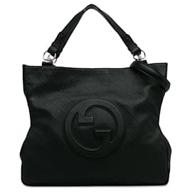 Gucci-Schwarze mittelgroße Blondie-Umhängetasche von Gucci-Schwarz