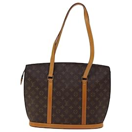 Louis Vuitton-LOUIS VUITTON Babylone-Einkaufstasche mit Monogramm M51102 LV Auth 74927-Monogramm