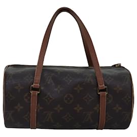 Louis Vuitton-LOUIS VUITTON Monogramm Papillon 26 Handtasche M51386 Vintage LV Auth 73950-Monogramm