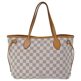 Louis Vuitton-LOUIS VUITTON Sac cabas Damier Azur Neverfull PM N41362 Auth LV 74750-Autre