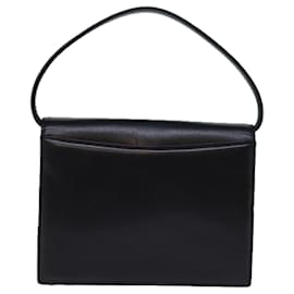 Givenchy-Bolsa de mão GIVENCHY em couro preto Auth bs14102-Preto