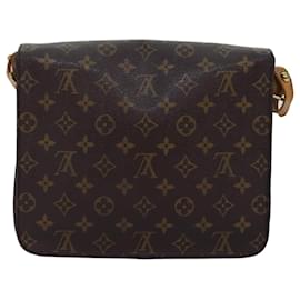 Louis Vuitton-LOUIS VUITTON Monogramm Cartouchiere GM Umhängetasche M51252 LV Auth bs14152-Monogramm