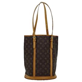 Louis Vuitton-LOUIS VUITTON Monogramm Bucket GM Umhängetasche M42236 LV Auth 74715-Monogramm