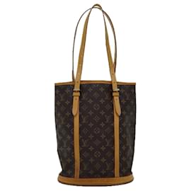 Louis Vuitton-LOUIS VUITTON Monogramm Bucket GM Umhängetasche M42236 LV Auth 74715-Monogramm