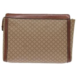 Céline-CELINE Clutch aus Macadam-Canvas Beige Auth bs14111-Beige