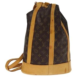 Louis Vuitton-LOUIS VUITTON Monogram Randonnee PM Shoulder Bag M42243 LV Auth 74361-Monogram