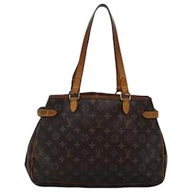 Louis Vuitton-LOUIS VUITTON Monogramme Batignolles Sac cabas horizontal M51154 Auth LV 74359-Monogramme