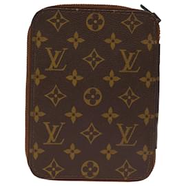 Louis Vuitton-Estuche para pasaporte con monograma LOUIS VUITTON Autenticación LV 74332-Monograma