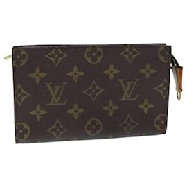 Louis Vuitton-LOUIS VUITTON Monogram Bucket PM Pouch Accessory Pouch LV Auth 74447-Monogram