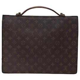 Louis Vuitton-LOUIS VUITTON Monogramm Porte Dokumente Bandouliere Tasche M53338 LV Auth 75081-Monogramm