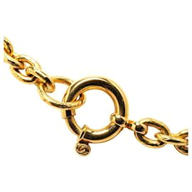 Chanel-Chanel CC Chain Necklace Metal Necklace in Great-Golden