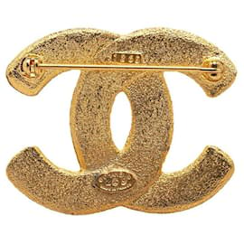Chanel-Broche Chanel CC Logo Broche en métal en bon état-Autre