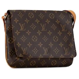 Louis Vuitton-Bolso de hombro de lona Louis Vuitton Musette Tango M51257 en buen estado-Otro