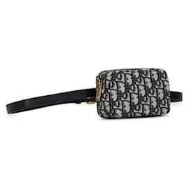 Dior-Sac ceinture en toile Dior Oblique Sac ceinture en toile en excellent état-Autre