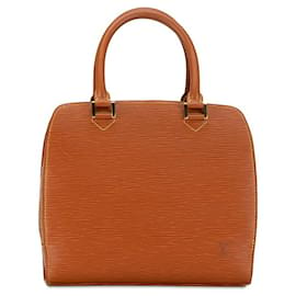 Louis Vuitton-Louis Vuitton Ponneuf Leather Handbag M52058 in Good condition-Other