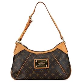 Louis Vuitton-Louis Vuitton Thames PM Sac à bandoulière en toile M56384 en bon état-Autre