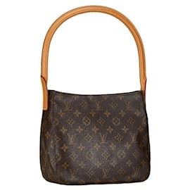 Louis Vuitton-Louis Vuitton Looping MM Canvas Shoulder Bag M51146 in Good condition-Other