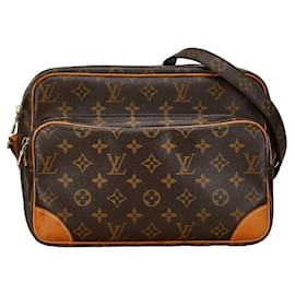 Louis Vuitton-Louis Vuitton Sac à bandoulière en toile Nil M45244 en bon état-Autre