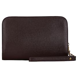 Louis Vuitton-Louis Vuitton Baikal Leather Clutch Bag M30188 in Good condition-Other