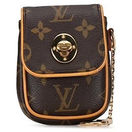 Louis Vuitton-Bolso de hombro de lona Louis Vuitton Pochette Tulum M60020 en buen estado-Otro