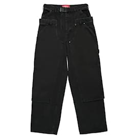 Autre Marque 032c Double Shift Baumwoll Arbeitshose dunkelgrau Anthrazitgrau