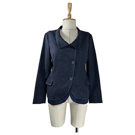 Blazer Marithé et François Girbaud in lana blu Blu