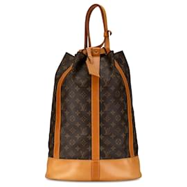 Louis Vuitton-Louis Vuitton Brown Monogram Randonnee GM-Brown