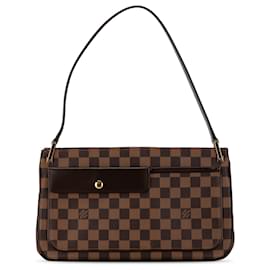 Louis Vuitton-Louis Vuitton Marrone Damier Ebene Aubagne-Marrone